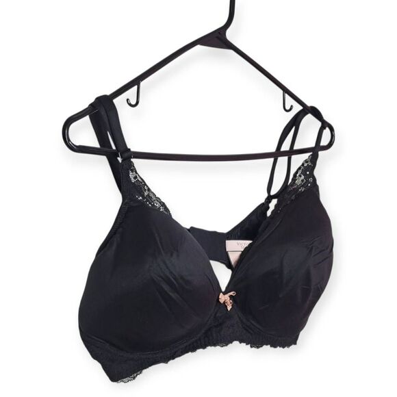 Victoria's Secret Women's Plus Size Body by Victoria Lined No Wire Bra Black siz - Picture 2 of 9